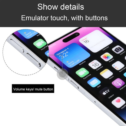 For iPhone 14 Pro Color Screen Non-Working Fake Dummy Display Model (Silver) - For iPhone & iPad by buy2fix | Online Shopping UK | buy2fix