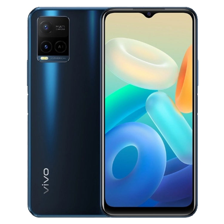 vivo Y32 4G, 4GB+128GB, Dual Back Cameras, Side Fingerprint Identification, 5000mAh Battery, 6.51 inch Android 11.0 OriginOS 1.0 Snapdragon 680 Octa Core up to 2.4GHz, OTG, Network: 4G(Black) - vivo by vivo | Online Shopping UK | buy2fix