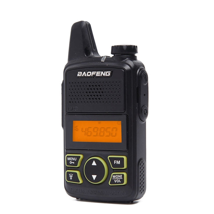 BaoFeng BF-T1 Single Band Radio Handheld Walkie Talkie, US Plug - Handheld Walkie Talkie by BAOFENG | Online Shopping UK | buy2fix