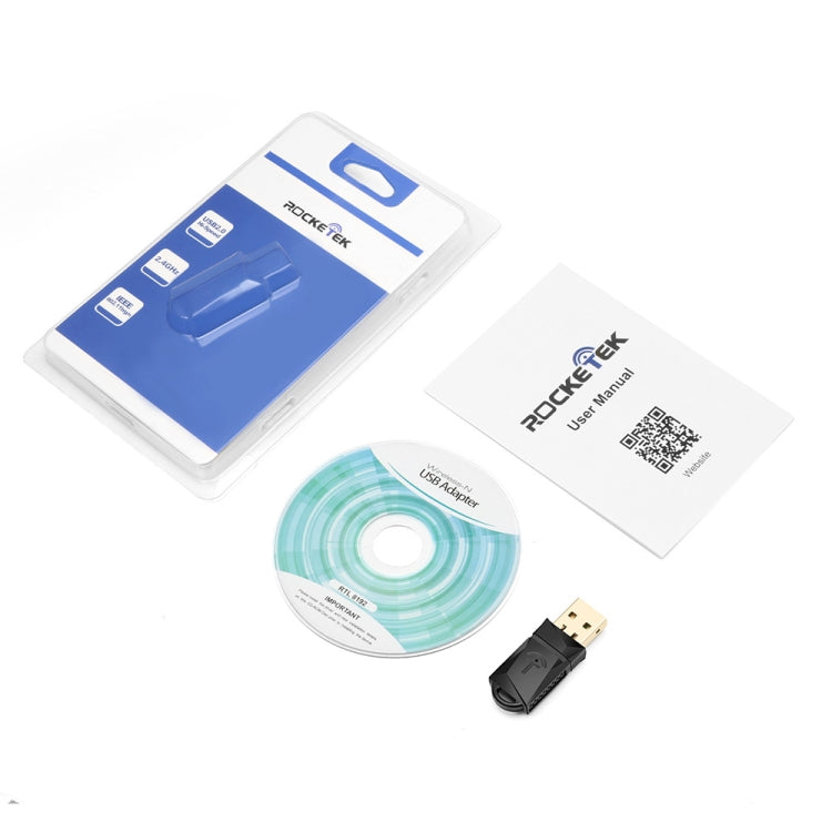 Rocketek RT-WL3 300 Mbps 802.11 n/a/g Wireless USB WiFi Adapter - USB Network Adapter by ROCKETEK | Online Shopping UK | buy2fix