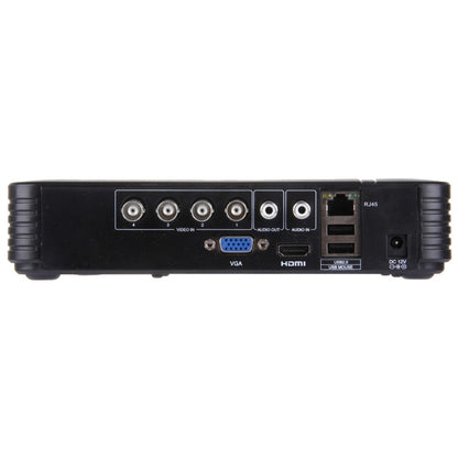 A4B6 4Ch Bullet IP Camera NVR Kit, Support Night Vision / Motion Detection, IR Distance: 15m - Security by buy2fix | Online Shopping UK | buy2fix