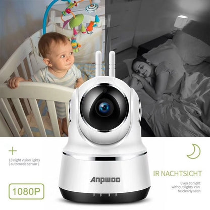 Anpwoo Guardian 2.0MP 1080P 1/3 inch CMOS HD WiFi IP Camera, Support Motion Detection / Night Vision(White) - Security by Anpwoo | Online Shopping UK | buy2fix