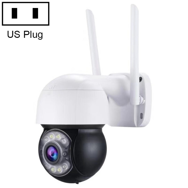 QX47 3.0 Million Pixels 1080P HD Wireless IP Camera, Support Motion Detection & Infrared Night Vision & TF Card(US Plug) - Security by buy2fix | Online Shopping UK | buy2fix