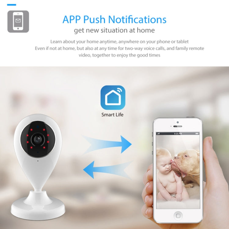 NEO NIP-55AI Indoor WiFi IP Camera, with IR Night Vision & Multi-angle Monitor & Mobile Phone Remote Control - Mini Camera by NEO | Online Shopping UK | buy2fix