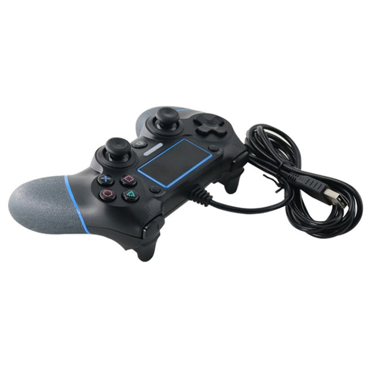 Wired Game Controller for Sony Playstation PS4(Blue) - Gamepads by buy2fix | Online Shopping UK | buy2fix