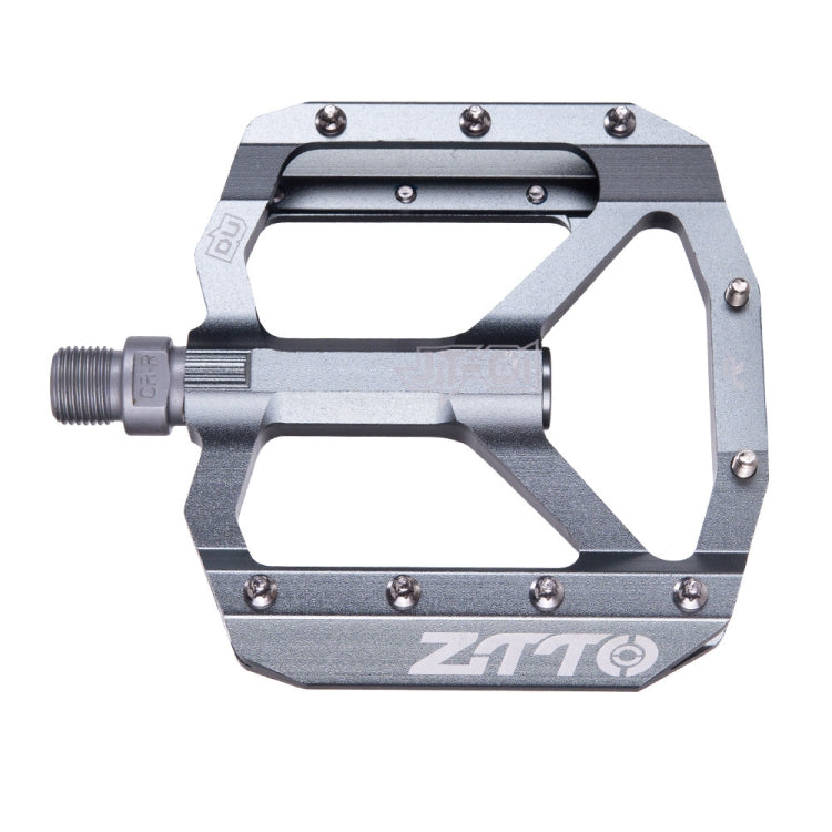 ZTTO Bike Pedal Ultralight Aluminum Alloy Bicycle Pedal (Silver) - Pedals by ZTTO | Online Shopping UK | buy2fix