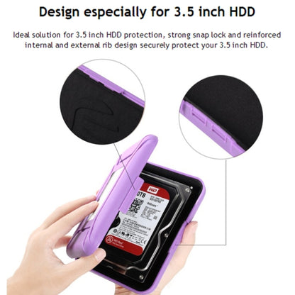 ORICO PHX-35 3.5 inch SATA HDD Case Hard Drive Disk Protect Cover Box(Purple) - HDD Enclosure by ORICO | Online Shopping UK | buy2fix