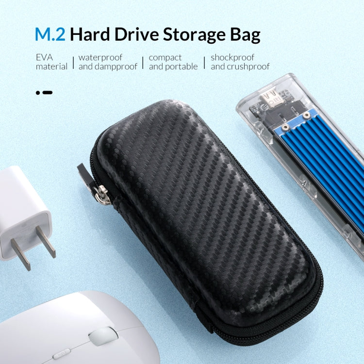 ORICO-M2PH01-BK-BP M.2 Hard Drive EVA Case Storage Bag (Black) -  by ORICO | Online Shopping UK | buy2fix