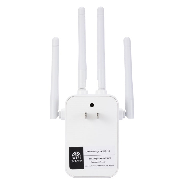 ZX-R08 1200Mbps 2.4G/5G Dual-Band WiFi Repeater Signal Amplifier, US Plug - Wireless Routers by buy2fix | Online Shopping UK | buy2fix