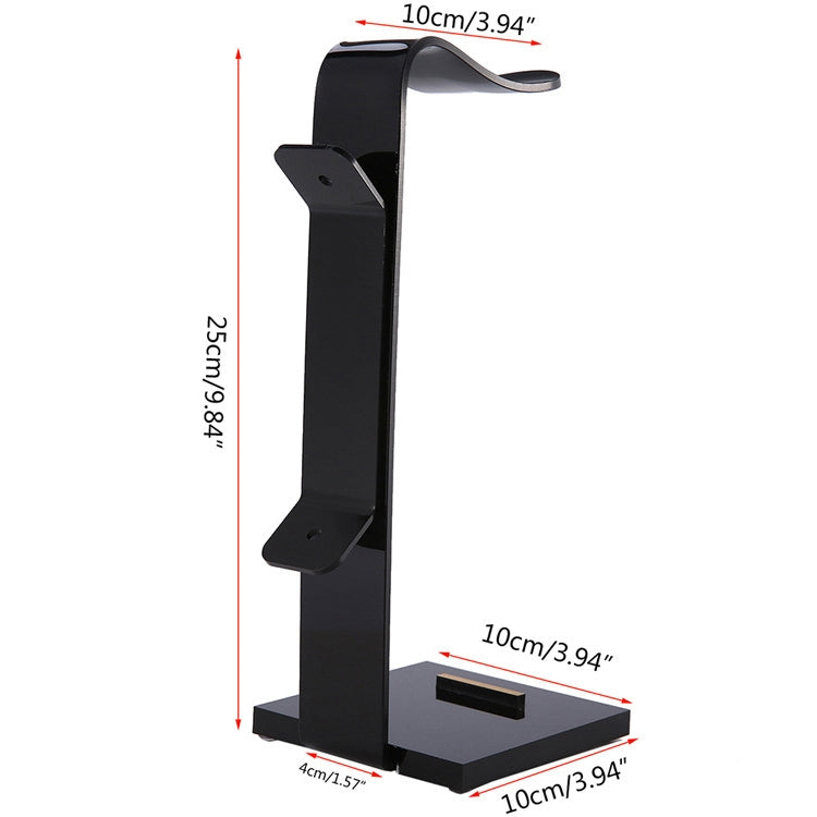 0218 Acrylic Phones / Tablet PCs Universal Holder Multifunction Headset Stand Display Hanger - Apple Accessories by buy2fix | Online Shopping UK | buy2fix