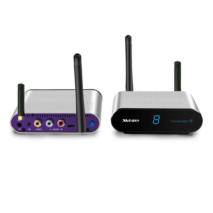 Measy AV550 5.8GHz Wireless Audio / Video Transmitter Receiver with Infrared Return, EU Plug - Set Top Box & Accessories by Measy | Online Shopping UK | buy2fix