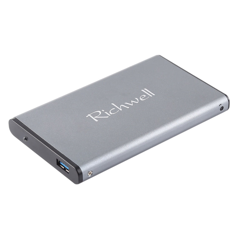 Richwell SATA R2-SATA-1TGB 1TB 2.5 inch USB3.0 Super Speed Interface Mobile Hard Disk Drive(Grey) - External Hard Drives by Richwell | Online Shopping UK | buy2fix