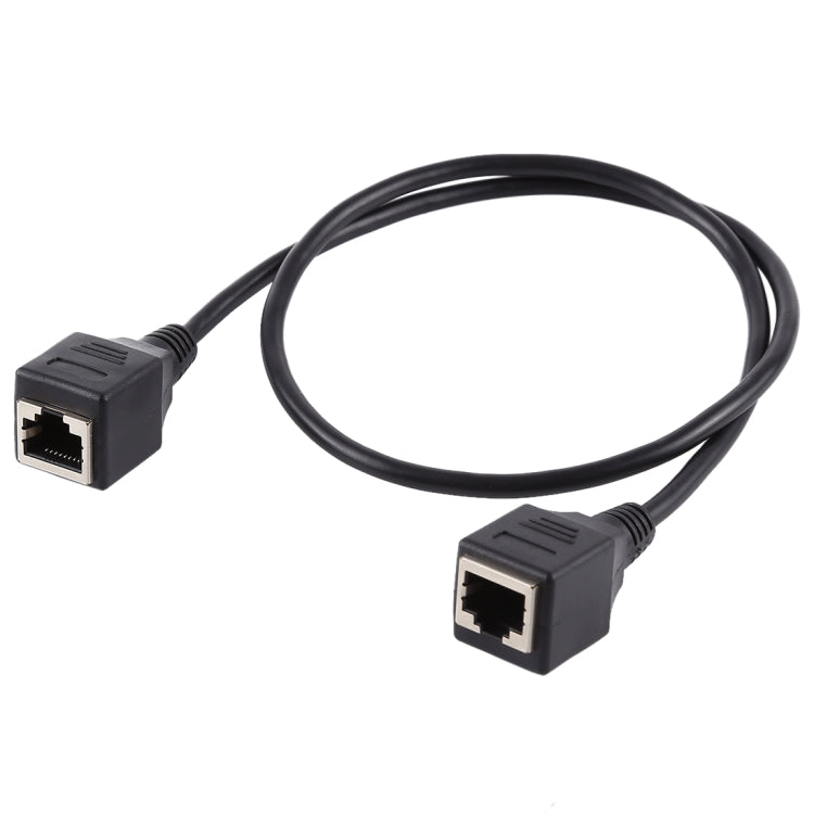 RJ45 Female to Female Ethernet LAN Network Extension Cable Cord, Cable Length: 60cm - Lan Cable and Tools by buy2fix | Online Shopping UK | buy2fix