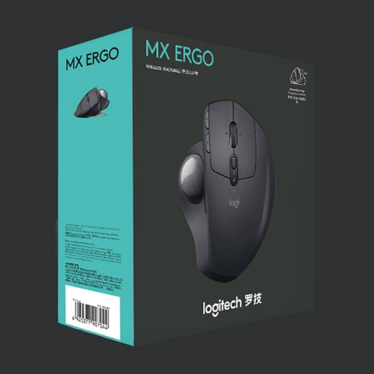 Logitech MX ERGO 440DPI Bluetooth + Unifying Dual-mode Wireless Trackball Optical Mouse(Black) - Wireless Mice by Logitech | Online Shopping UK | buy2fix