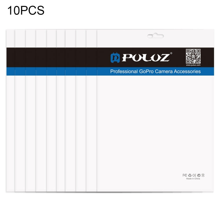 10 PCS PULUZ 33cm x 23.5cm Hang Hole Clear Front White Pearl Jewelry Zip Lock Packaging Bag(Size: XL) - DJI & GoPro Accessories by PULUZ | Online Shopping UK | buy2fix