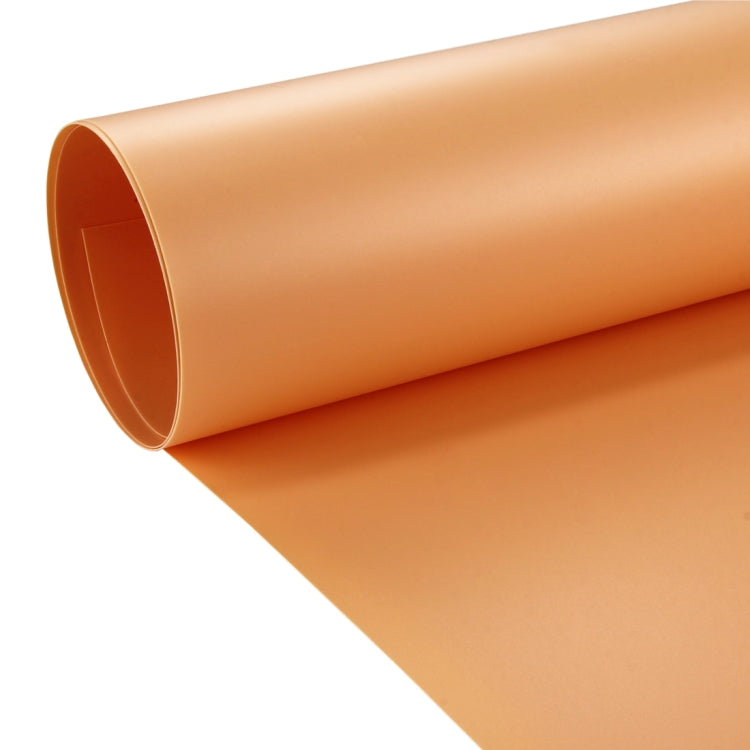 PULUZ Photography Background PVC Paper for Studio Tent Box, Size: 73.5cm x 36cm(Orange) - Camera Accessories by PULUZ | Online Shopping UK | buy2fix