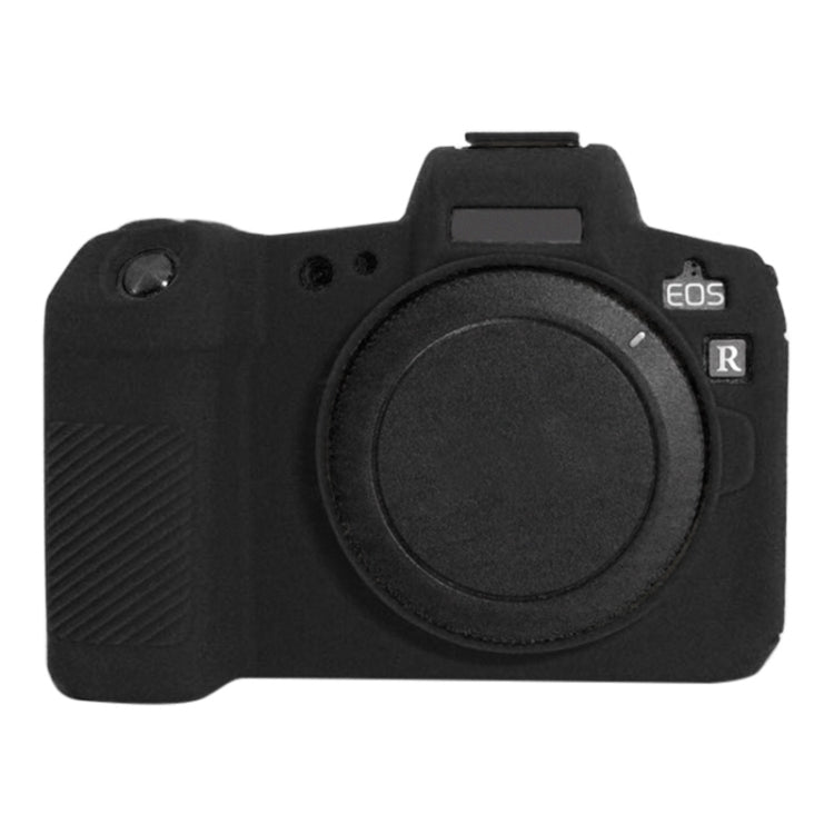 PULUZ Soft Silicone Protective Case for Canon EOS R(Black) - Protective Case by PULUZ | Online Shopping UK | buy2fix