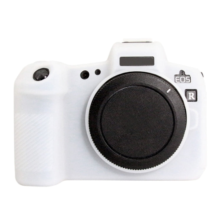 PULUZ Soft Silicone Protective Case for Canon EOS R(White) - Protective Case by PULUZ | Online Shopping UK | buy2fix