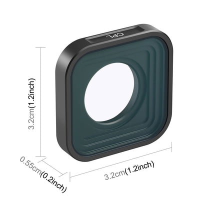 PULUZ Action Camera CPL Lens Filter For GoPro HERO13 Black /12 Black /11 Black /11 Black Mini /10 Black /9 Black - Lens Filter by PULUZ | Online Shopping UK | buy2fix