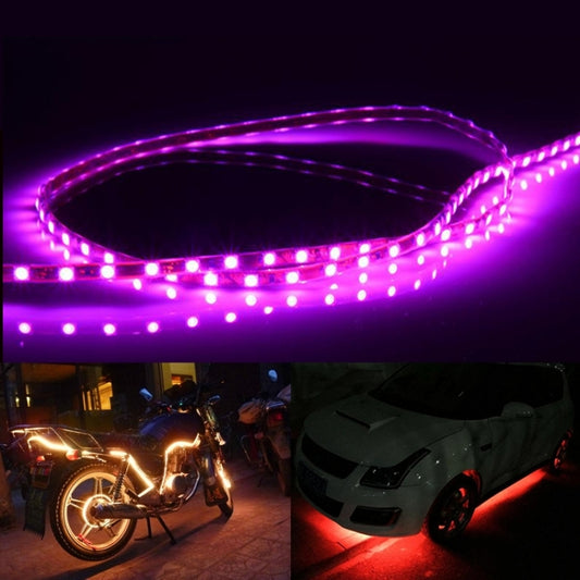 5 PCS Flow Style 45 LED 3528 SMD Waterproof Flexible Car Strip Light for Car Decoration, DC 12V, Length: 45cm - In Car by buy2fix | Online Shopping UK | buy2fix