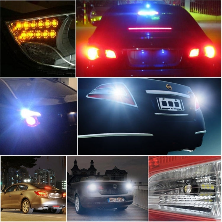 12W 720LM 4-LED Blue Light 18 Flash Patterns Car Strobe Emergency Warning Light Lamp, DC 12V - In Car by buy2fix | Online Shopping UK | buy2fix