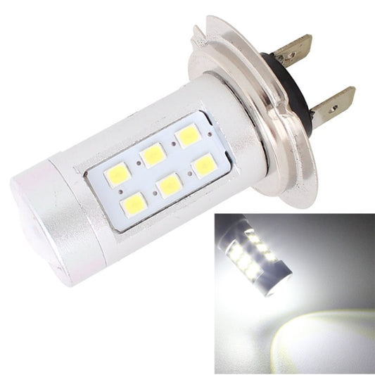 2 PCS H7 4.2W 630LM White Light 21 LED 2835 SMD Car Front Fog Light Lamp Bulb,  DC 12V - In Car by buy2fix | Online Shopping UK | buy2fix