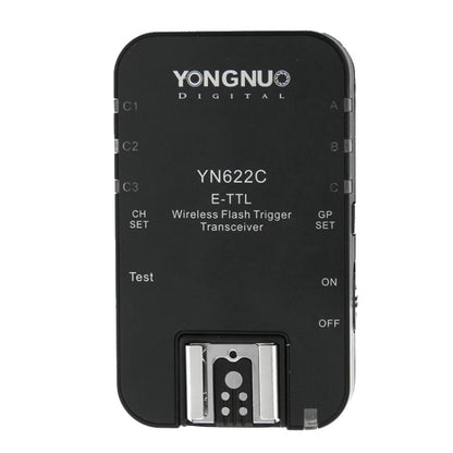 YONGNUO YN622C-KIT E-TTL Wireless Flash Trigger Controller + Transceiver Kit for Canon Camera - Wireless Flash Trigger by YONGNUO | Online Shopping UK | buy2fix