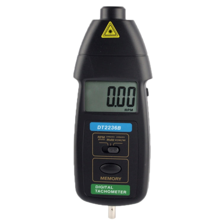 Contact & Non Contact Laser Digital Tachometer (DT2236B) - Consumer Electronics by buy2fix | Online Shopping UK | buy2fix