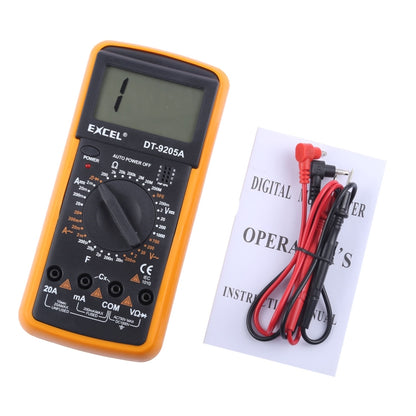 DT9205A LCD Digital Multimeter for Diode Testing / Transistor hFE Measuring Function - Consumer Electronics by buy2fix | Online Shopping UK | buy2fix