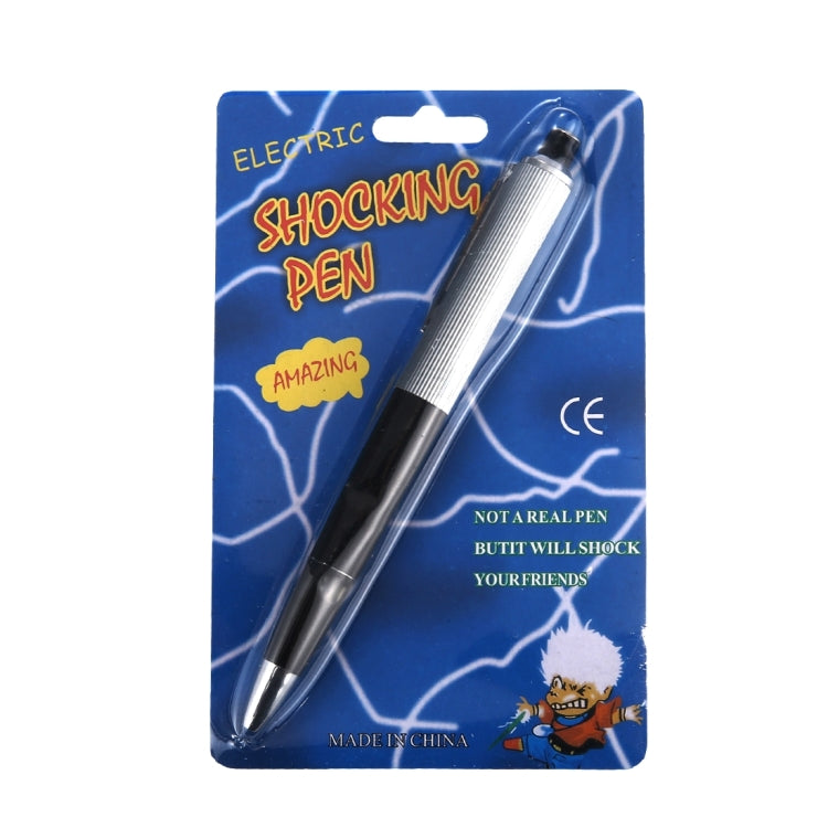 2 in 1 Electric Shock Gag Pen Adult Prank Trick Joke Toy - Toys & Hobbies by buy2fix | Online Shopping UK | buy2fix