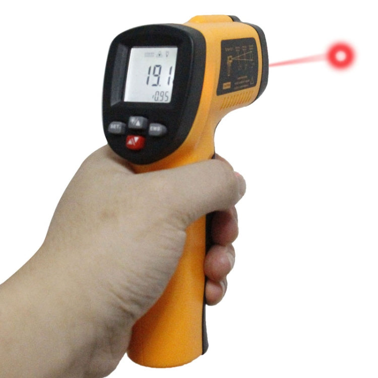 BENETECH GM550E Digital Infrared Thermometer(Yellow) - Digital Thermometer by BENETECH | Online Shopping UK | buy2fix