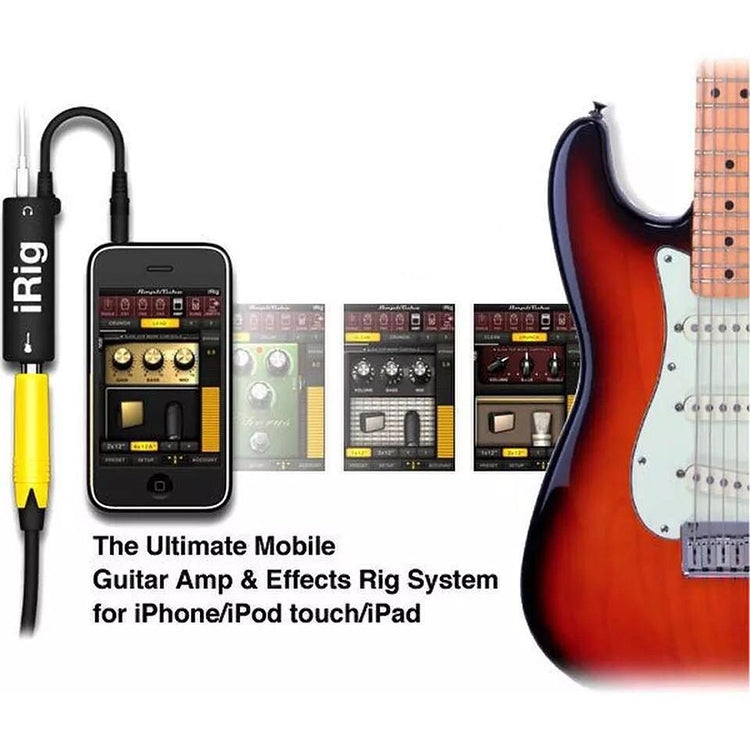 AmpliTude iRig - Electric Guitar / Bass Rig, For iPhone, iPad, iPod - Other Accessories by buy2fix | Online Shopping UK | buy2fix