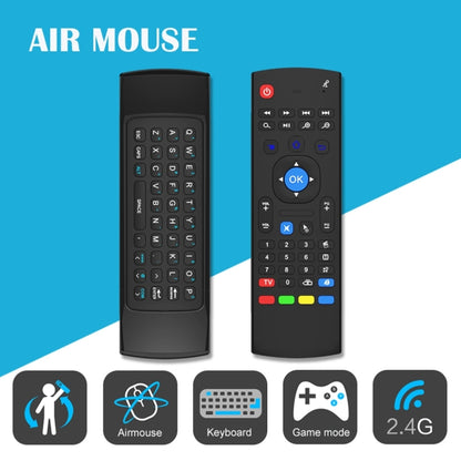 MX3 Air Mouse Wireless 2.4G Remote Control Keyboard with Browser Shortcuts for Android TV Box / Mini PC -  by buy2fix | Online Shopping UK | buy2fix