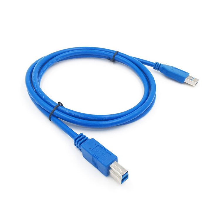 USB 3.0 A Male to B Male Extension / Data Transfer / Printer Cable, Length: 1.5m - USB 3.0 by buy2fix | Online Shopping UK | buy2fix