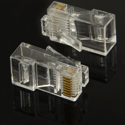 1000 PCS RJ45 Connector Modular Plug, Normal quality - Lan Cable and Tools by buy2fix | Online Shopping UK | buy2fix