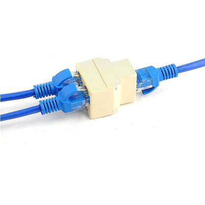 RJ45 1x2 Ethernet Connector Splitter - Computer & Networking by buy2fix | Online Shopping UK | buy2fix