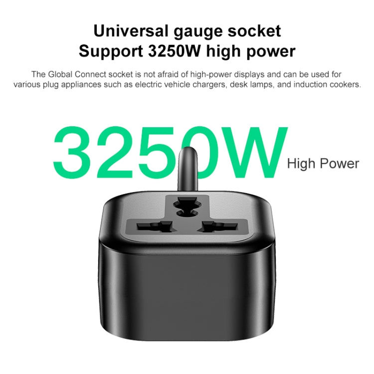 Yesido MC28 UK Plug to Universal Plug Power Extension Cable, Length: 2m - Plug Adaptor by Yesido | Online Shopping UK | buy2fix