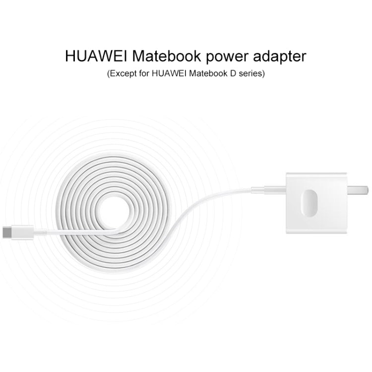 Original Huawei  For Huawei MateBook Series Laptop Power Adapter, US Plug (White) - USB Charger by Huawei | Online Shopping UK | buy2fix