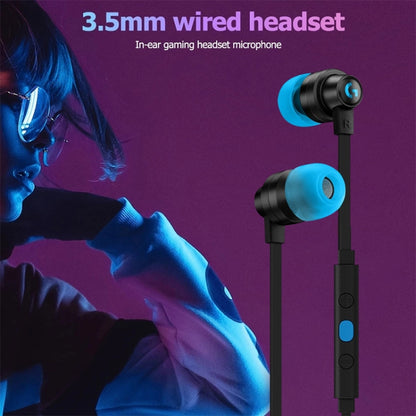 Logitech G333 In-ear Gaming Wired Earphone with Microphone, Standard Version(Purple) - In Ear Wired Earphone by Logitech | Online Shopping UK | buy2fix