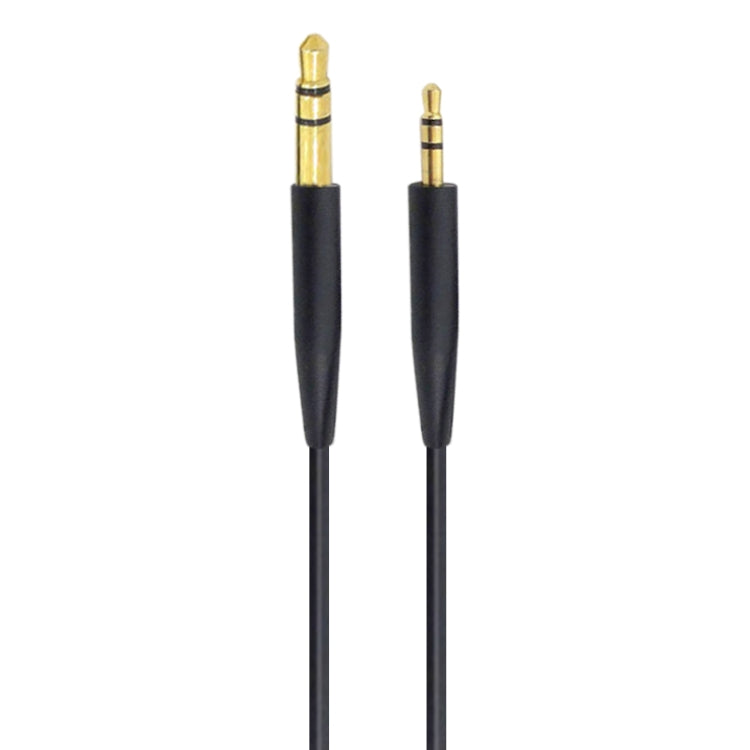 ZS0138 3.5mm to 2.5mm Headphone Audio Cable for BOSE SoundTrue QC35 QC25 OE2(Black) - Computer & Networking by buy2fix | Online Shopping UK | buy2fix
