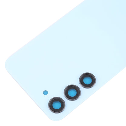 For Samsung Galaxy S23 SM-S911B OEM Glass Battery Back Cover with Camera Lens Cover(Blue) - Repair & Spare Parts by buy2fix | Online Shopping UK | buy2fix