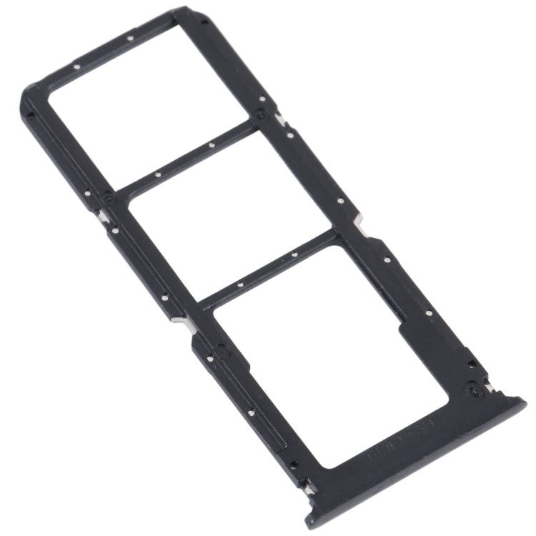For OPPO A93s 5G SIM Card Tray + SIM Card Tray + Micro SD Card Tray (Black) - Card Socket by buy2fix | Online Shopping UK | buy2fix
