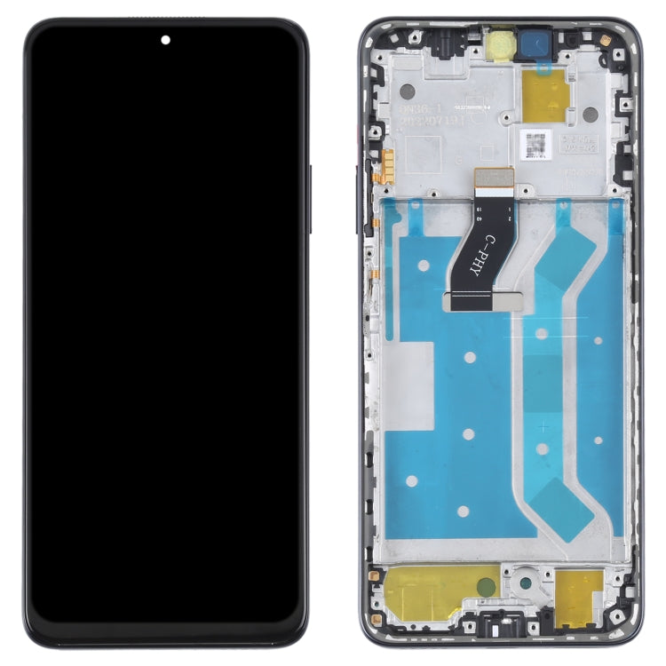 Original LCD Screen For Huawei Nova Y90 / Enjoy 50 Pro Digitizer Full Assembly with Frame(Black) - Repair & Spare Parts by buy2fix | Online Shopping UK | buy2fix