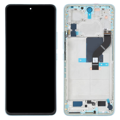 Original LCD Screen For Xiaomi 12 Lite Digitizer Full Assembly with Frame (Green) - Repair & Spare Parts by buy2fix | Online Shopping UK | buy2fix