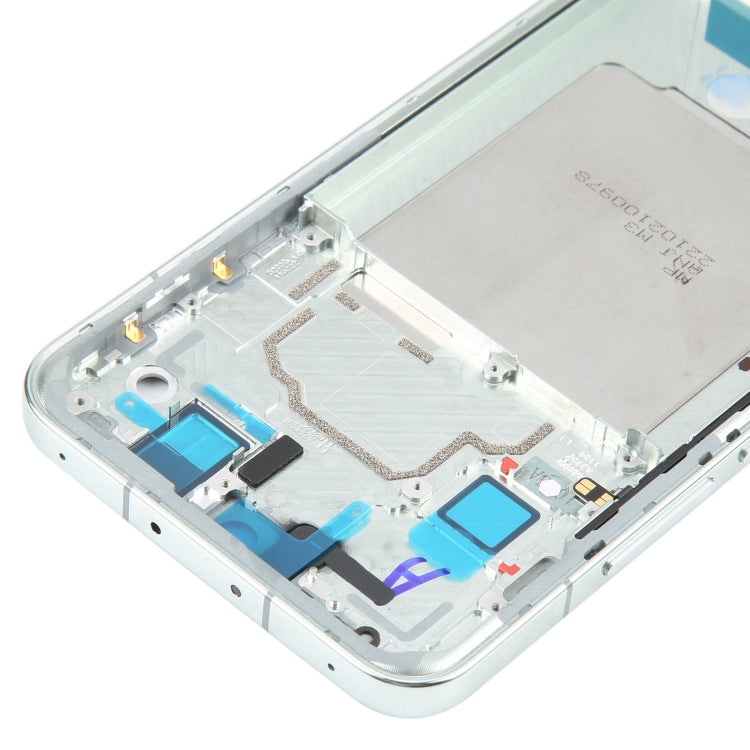 For Xiaomi 13 Original Front Housing LCD Frame Bezel Plate (Green) - Repair & Spare Parts by buy2fix | Online Shopping UK | buy2fix