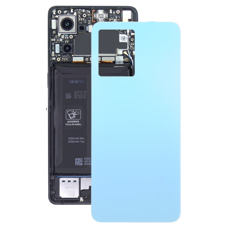 For OPPO F21 Pro Original Battery Back Cover(Blue) - Back Cover by buy2fix | Online Shopping UK | buy2fix