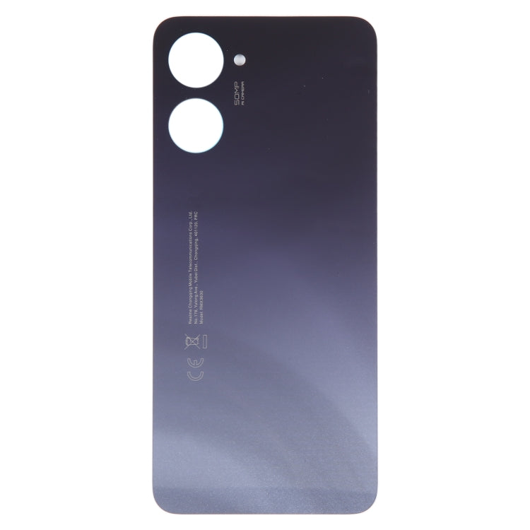 For Realme 10 Original Battery Back Cover(Black) - Back Cover by buy2fix | Online Shopping UK | buy2fix