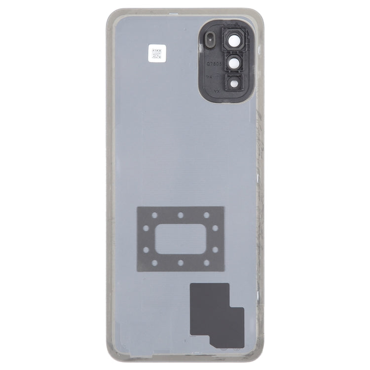 For Nokia G60 Original Battery Back Cover with Camera Lens Cover(Silver) - Back Cover by buy2fix | Online Shopping UK | buy2fix