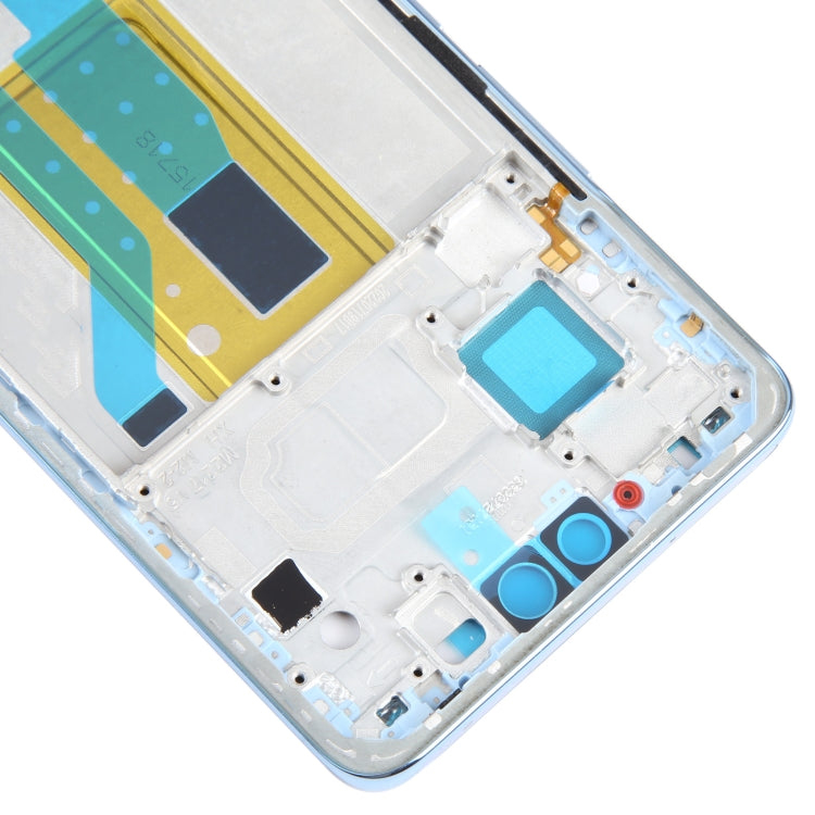 For Xiaomi 13 Lite Original Front Housing LCD Frame Bezel Plate (Blue) - Frame Bezel Plate by buy2fix | Online Shopping UK | buy2fix