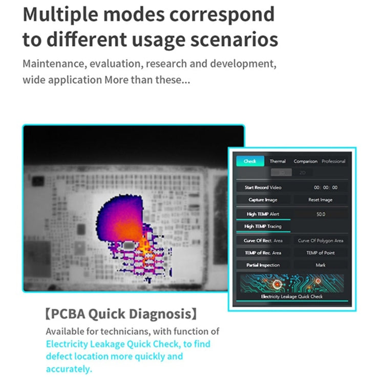 Qianli Super Cam X 3D Thermal imager Camera Phone PCB Troubleshoot Motherboard Repair Fault Diagnosis Instrument - Repair Platform by QIANLI | Online Shopping UK | buy2fix